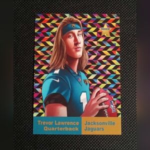 2021 TREVOR LAWRENCE Jacksonville Jaguars Limited Edition Retro Rookie Card